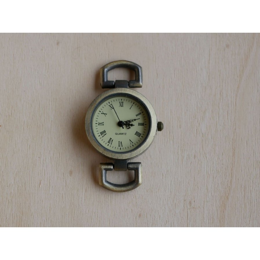 Cadran de montre bronze plat sans logo