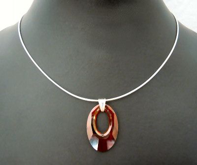 Collier Rigide Oméga 42 Cm Argent Massif 925 - Garanti Sans Nickel