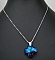 Collier argent pendentif Swarovski Croix