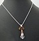 Collier argent pendentif Swarovski Triangle Cuivre