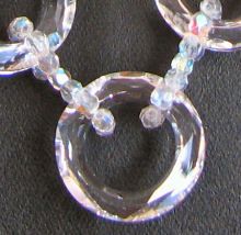 Collier Cérémonie Cosmic ring cristalia