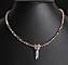 Collier colonne de cristal