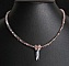 Collier colonne de cristal