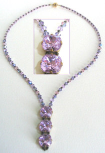 Collier Gl&eacute;nan parme &agrave; personnaliser