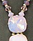 Collier Gl&eacute;nan trio de Roses