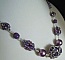 Collier Java violet en kit