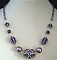 Collier Java violet en kit