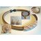 Collier pendentif en kit Cuir Regaliz naturel et perles Nude