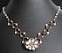 Collier Morgan ovale lunaire