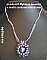 Collier multi-cordons Violet/rose en kit