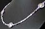 Collier Murano tendre parme