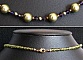 Collier Saturne Olivine