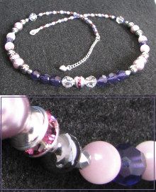 Collier Simply prune argent