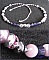 Collier Simply prune argent