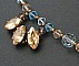 Collier Synergie Golden Blue