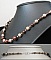 Collier Tout nacre Chocolat beige