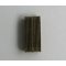 Fermoir magnétique bronze rectangle plat 34mm
