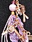Gri-gri coiffure mauve