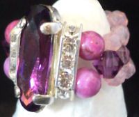 Kit bague Balleny Amethyste