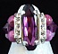 Kit bague Balleny Amethyste