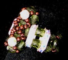 Kit bague Gothica olivine