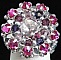 Kit bague Gyaros Fuchsia
