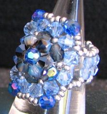 Kit bague Jersey bleu Saphir