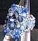 Kit bague Jersey bleu Saphir