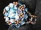 Kit bague Morgan carr&eacute;e bleu opale