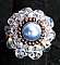 Kit bague Saturne Bleu clair