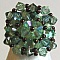 Kit bague avec strass Addison vert