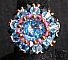 Kit bague Tinos bleu rose