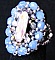 Kit bague Tubai Bleu Opale