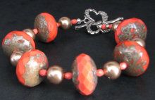 Kit bracelet Corail fermoir papillon