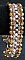 Kit bracelet Latitude Brandy Cama&iuml;eu
