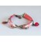 Kit bracelet Love en Liberty corail
