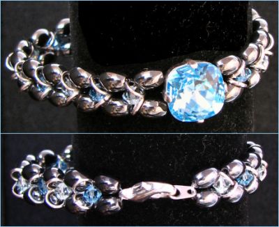 Kit bracelet Molene Hématites Aquamarine