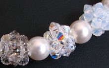 Kit collier en boules de perles Cristalia