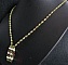 Kit collier Gothica olivine
