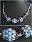 Kit collier Tiga bleu