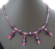 Kit collier Tocade purple