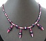 Kit collier Tocade purple