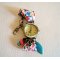 Kit montre bracelet Liberty Nina Bleu corail