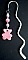 Marque-page Nounours rose