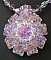 Pendentif en kit Giraglia Lilas Blanc