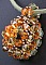 Pendentif Mekiro Grand Ambre sur cordon