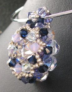Pendentif Milos Lavande sur torque