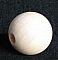 Perle en bois brut 30 mm