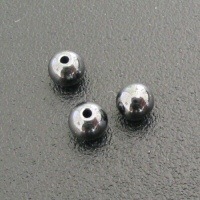 Perle hematite ronde 4mmx10