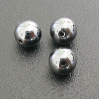 Perle hematite ronde 6mmx10